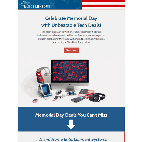 Memorial Day Electronics Deals